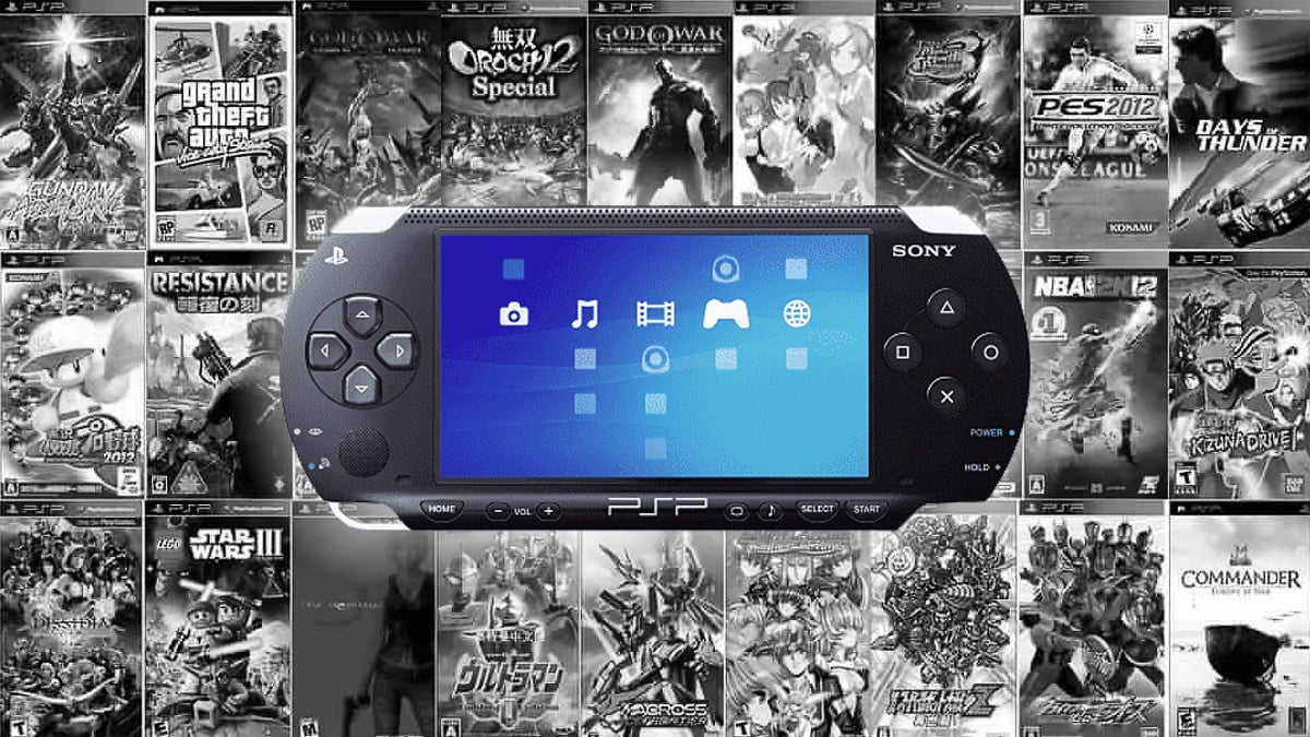Jasa Isi Game Play Station Portable (PSP)